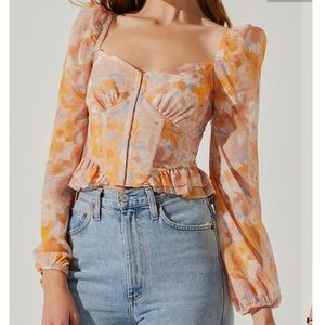 NWT ASTR Pridget Top